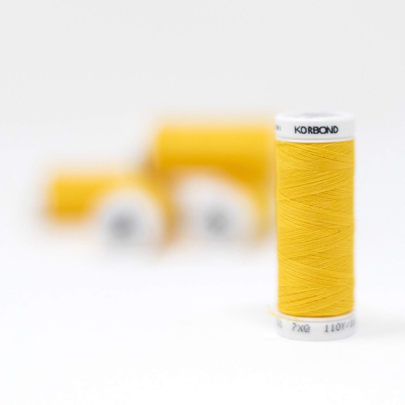 KORBOND 100m Mustard Yellow Polyester