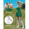 ATTRACO Tennis Dress with Separate Shorts & Bra Golf Outfits
