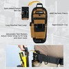 MELOTOUGH Small Tool Pouch with Quick Release Belt Clip,Clip On