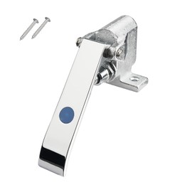 Phivan Brass Foot Operated Faucet Valve - Single Knee Control Non-Contact Hands-Free Sink Pedal for Hospitals, Labs, Commercial Kitchens