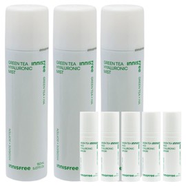 Innisfree Green Tea Hyaluronic Acid Mist (150ml) 3pcs+ / 이니스프리 그린티 히알루론산 미스트(150ml) 3개+