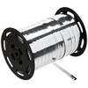 CLAIREFONTAINE 602076C - bobina di nastro metallizzato 250mtx7mm, Argento