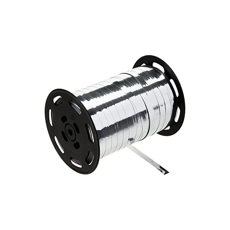 CLAIREFONTAINE 602076C - bobina di nastro metallizzato 250mtx7mm, Argento