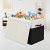 Large Toy Storage Box with Lid, Sturdy Toys Storage Chest