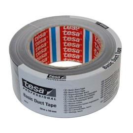 tesa® Duct Tape Number 4610 Synthetic Rubber Silver 150 µm 50 mm x 50 m 1 Roll(s)