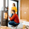 FFYan Stove Fan, New Four-Blade Elk Fireplace Fan, No Electricity,