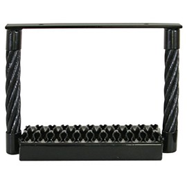 Buyers Products 5230915 9" Tall x 15" Wide Diamond Deck Serrated Cable Truck Step, Universal Galvanized Cable Step For Big Trucks, Trailers & More, Semi Truck Accessories