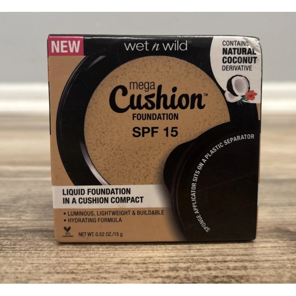 Wet N Wild MEGA CUSHION Liquid Foundation In A Cushion
