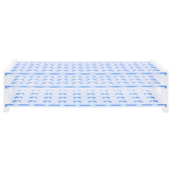 FunChem Plastic Test Tube Stand with 40 Holes, Compatible with