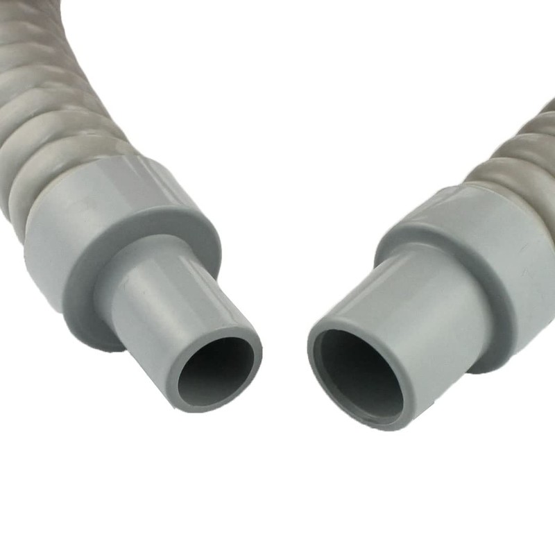 sourcingmap Hanging Air Conditioner Plastic Drain Hose 60cm Long Gray