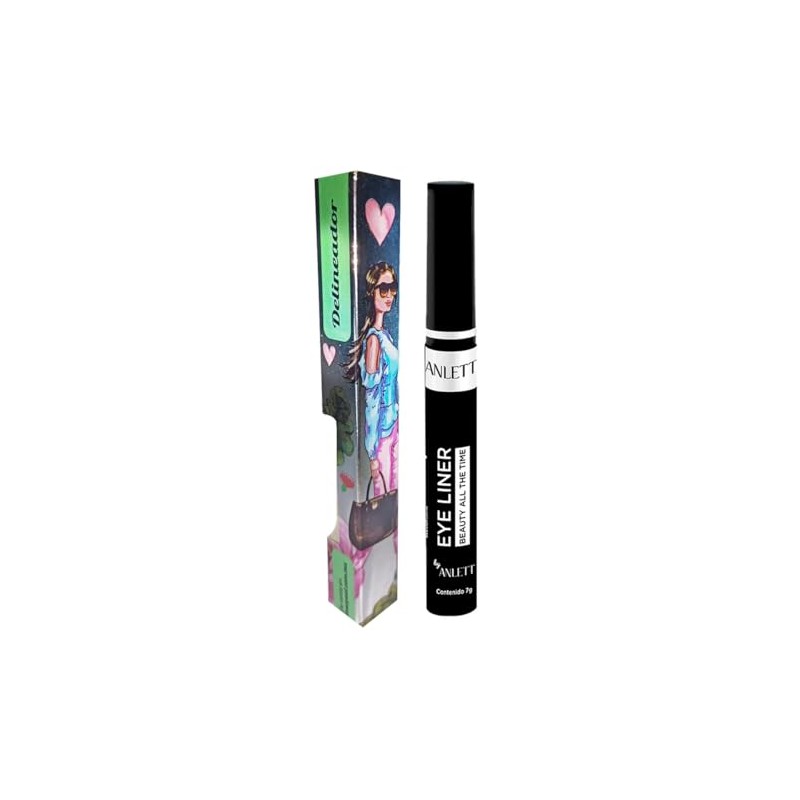 Kit delineador Anlett con 6 piezas #2 multicolor cont. Por