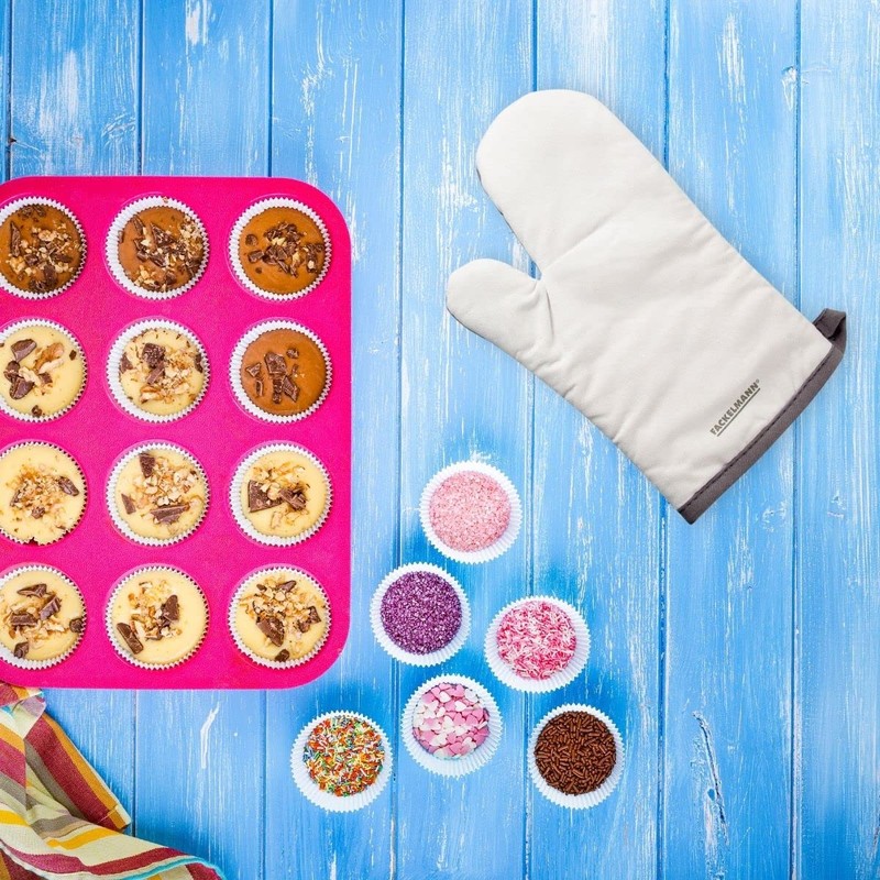 FACKELMANN 14298 Oven Glove, Cotton