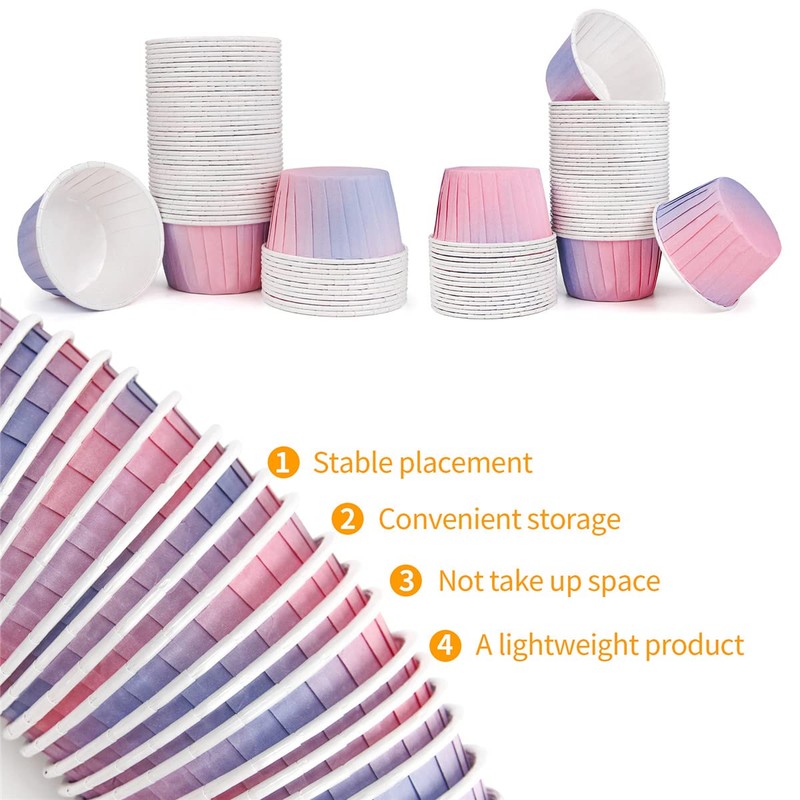 Spesh Pack of 50 Paper Muffin Cases Mini Cupcake Moulds