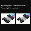 ARGB Extension Sleeved Cable 24PIN 5V 18AWG Wire Core Plug
