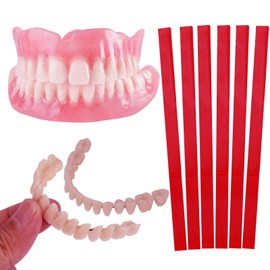 Easy and Convenient Home DIY Denture kit, Make Your own Temporary top and Bottom Denture Kits Restoration of Missing Teeth (BAISE14)
