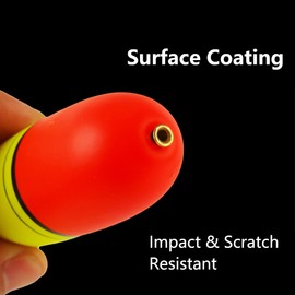 EVA Foam Floats for Fishing, 5 Pieces 20g EVA Foam Round Floats Fishing Cork Trout Floats Bobbers Fishing Floats Spring Fishing Buoy Accessories for Freshwater Saltwater