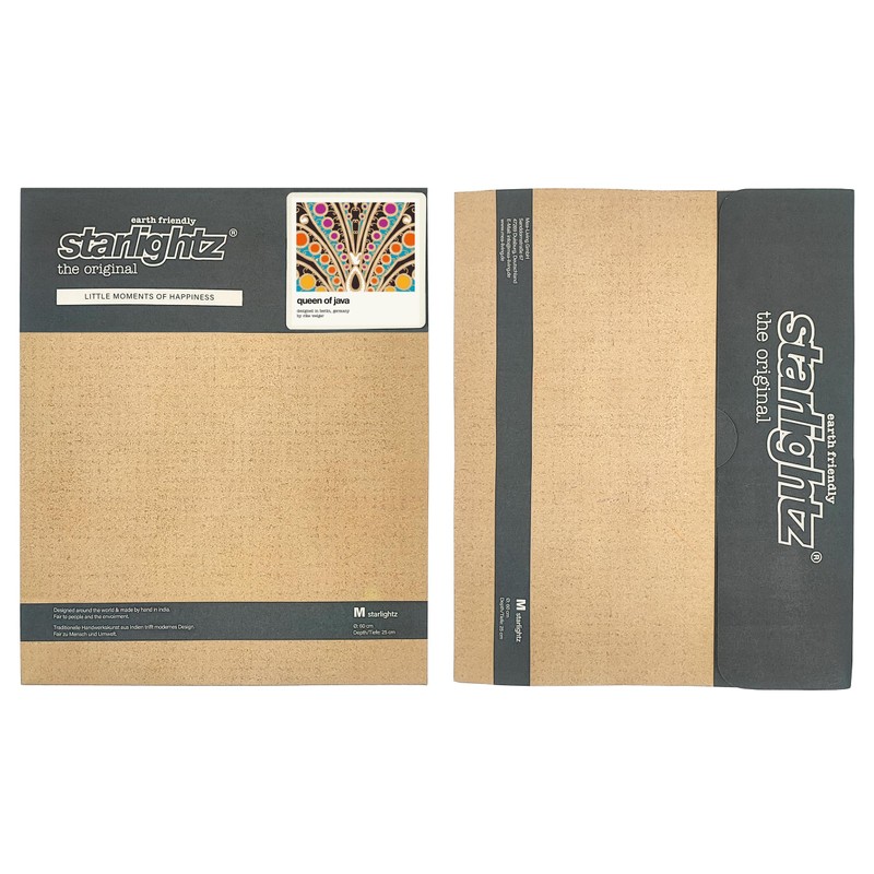 Earth Friendly Starlightz Papierlaterne Queen of Java