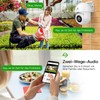 Menborn 2.5K Outdoor Surveillance Camera, 2.4/5GHz Camera Surveillance with Floodlight,