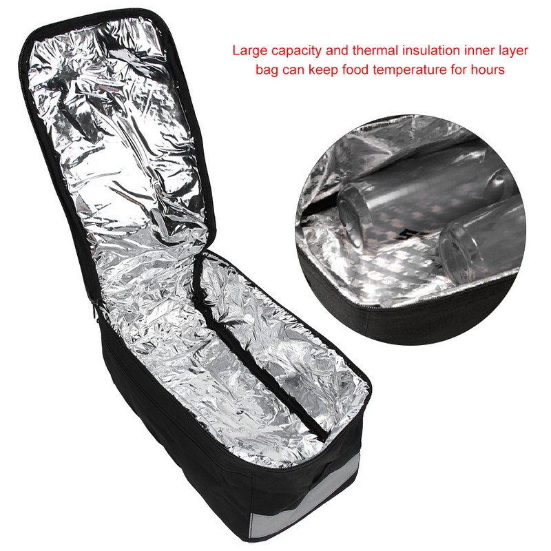 SAHOO 600D Cycling Rear Rack Insulation Shelf Bag Bike Bicycle