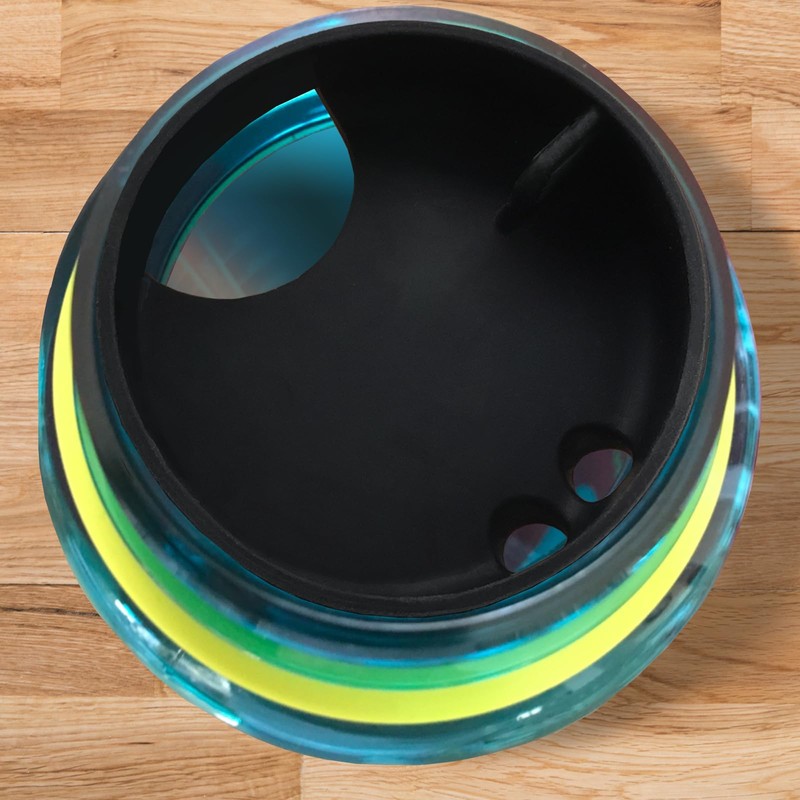 TiciKim 3 Pack Silicone Splashguard for Nalgene 32 oz Wide