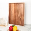 Extra Large Acacia Wood Cutting Board for Kitchen, Wood Cutting