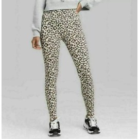 Wild Fable Women's Leopard High-Waisted Ankle Leggings Animal Print S, NWTags