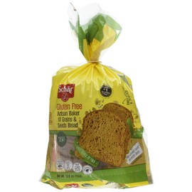 Schar Gluten Free Artisan Baker 10 Grain & Seeds Bread, 6 Count