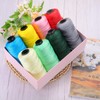 sourcing map Nylon String 3 Strands Twisted Mason Line 1.5mm