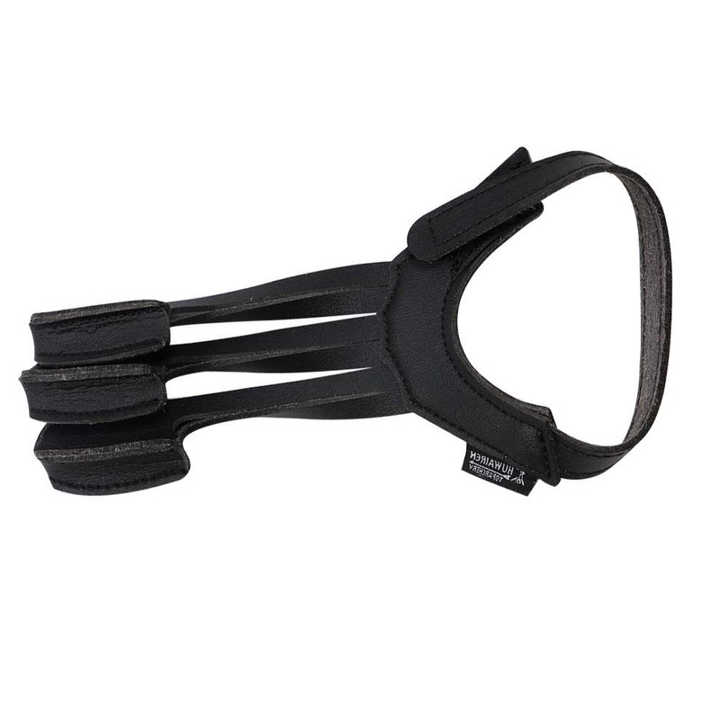 Namvo Archery Protector Three Finger Tab Glove with Leather Wrist