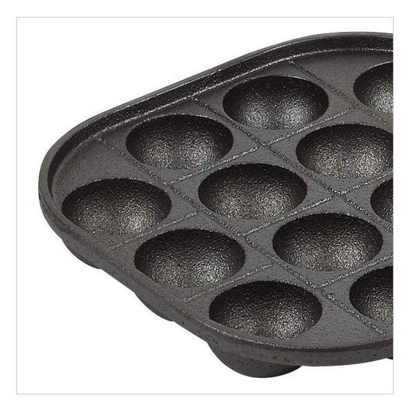 JB HOME COLLECTION, Cast Iron Takoyaki & Aebleskiver Pan –