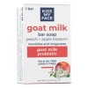 Kiss My Face Goat Milk Bar Soap 142g Peach+apple Blossom