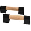 Wood Mini Parallettes Set for Gymnastics or Push up Bars.