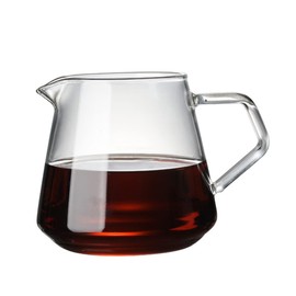 ZNZNANG Glass Range Coffee Server ，Borosilicate Glass Coffee Server，Suitable for Brewing Coffee, Milk ， Tea (650ml/22 oz)