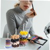 Ciieeo Bracelet Holder Hair Tie Organizer Acrylic Scrunchie Holder Stand