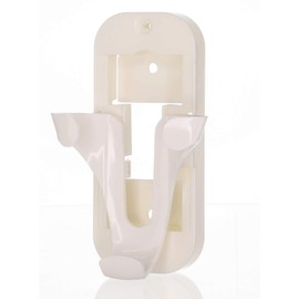 Hunter Wall Mount Bracket for 99122, 99123, RAN003, K047402 and other same style Handheld remote control transmitters - 99122WM - White