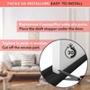 Draught Excluder for Armored Door, Extendable Draught Excluder for All