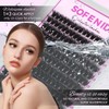 SOFENIDA Lash Clusters Kit 100D Thick Cluster Lashes 10-18mm Volume