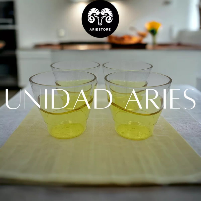 Tupperware Set De 4 Vasos Luxury Apariencia Cristal 290ml Tupperware