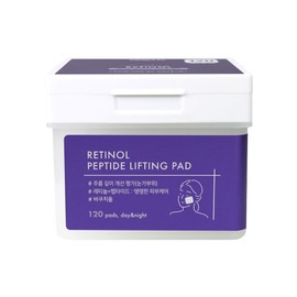 더말 [대용량 120매]레티놀 펩타이드 리프팅 토너패드 [Large Capacity 120 Sheets] Retinol Peptide Lifting Toner Pads