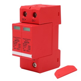Surge Protective Device Photovoltaic Breaker Protector DC1000V 60KA Distribution Box Supplies Orangered 2P