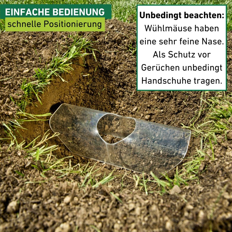 Windhager 05315 Vole Trap – 6.5 x 22 x 25