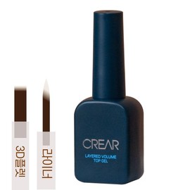 classic nail View Gel Crea Layered Volume Top Gel + 30 Parts / 뷰젤 크레아 레이어드 볼륨 탑젤+파츠 30개