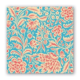 Michel Design Works 20-Count 3-Ply Paper Cocktail Napkins, Orange Cream