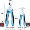 gonicc Dog & Cat Nail Clippers with Safety Guard and