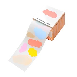 Cute Sticky Notes, Pack of 100, Colorful Plain Drawer Sticky Notes, Stationery and Message Cards, Cloud Design, Fashion Sticky Notes, Cute Stationery, Fun Colorful Sticky Notes, DIY Decoration