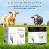 2PCS Cebo de Res para La Cara, Crema de Calendula