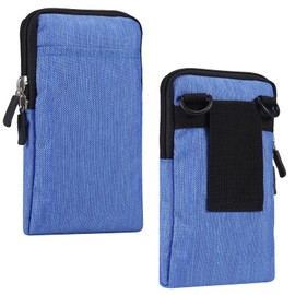 Cell Phone Crossbody Purse Wallet, Small Phone Belt Waist Bag for Men, Outdoor Sport Crossbody Belt Phone Pouch Waist Bag Mobile Phone Belt Loop Pack Holder Small Messenger Purse with Card Holder