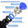 QIMEI-SHOP Pneumatic Connector Y Pneumatic Connector 6 mm Pneumatic Fittings