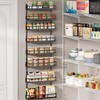 X-cosrack 8-Tier Adjustable Spice Rack – Wall-Mounted Space-Saving Organizer with