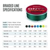 Piscifun ONYX Braided Fishing Line-Zero Stretch-Abrasion Resistant-PE Braid Line 547Yards